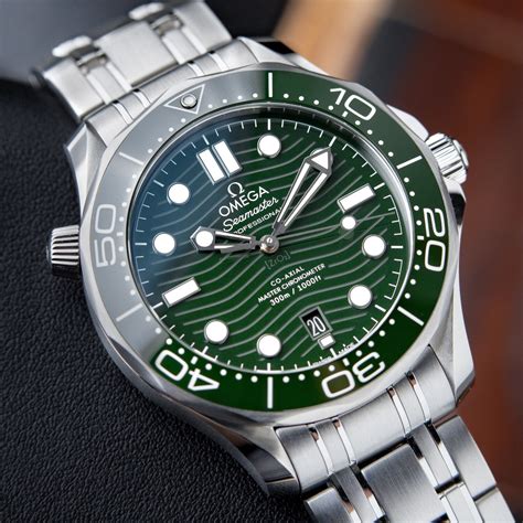 omega seamaster diver green|omega seamaster 300m pre owned.